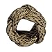 Handmade Neckerchief Slide Woggle for Scouts Paracord Turks Head Knot Camoflauge by KNOTS SO FAST (Sand)