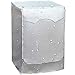 FOLIVORA - Funda para lavadora, protector solar a prueba de polvo para lavado de carga frontal, protección para lavandería en casa, a prueba de polvo y antienvejecimiento (Plata, extra grande)