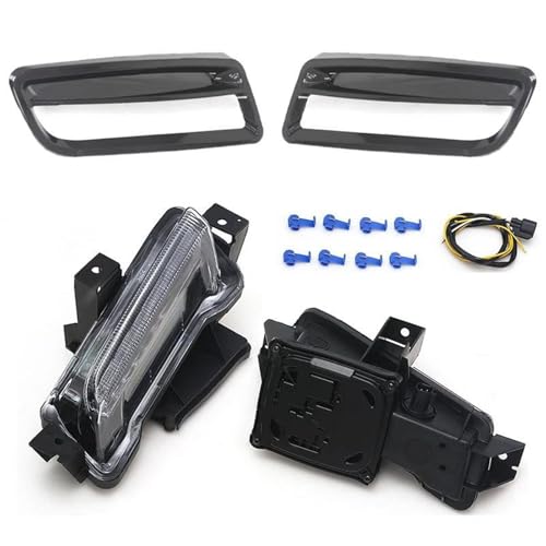 Feux antibrouillard DRL LED blancs pour Chevy Camaro ZL1 RS 1LT 2016-2019