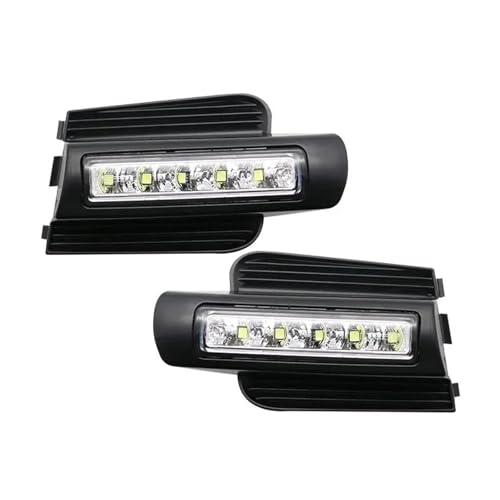 Phares LED DRL blanc pour Toyota Land Cruiser 120 idéal pour les sorties de nuit