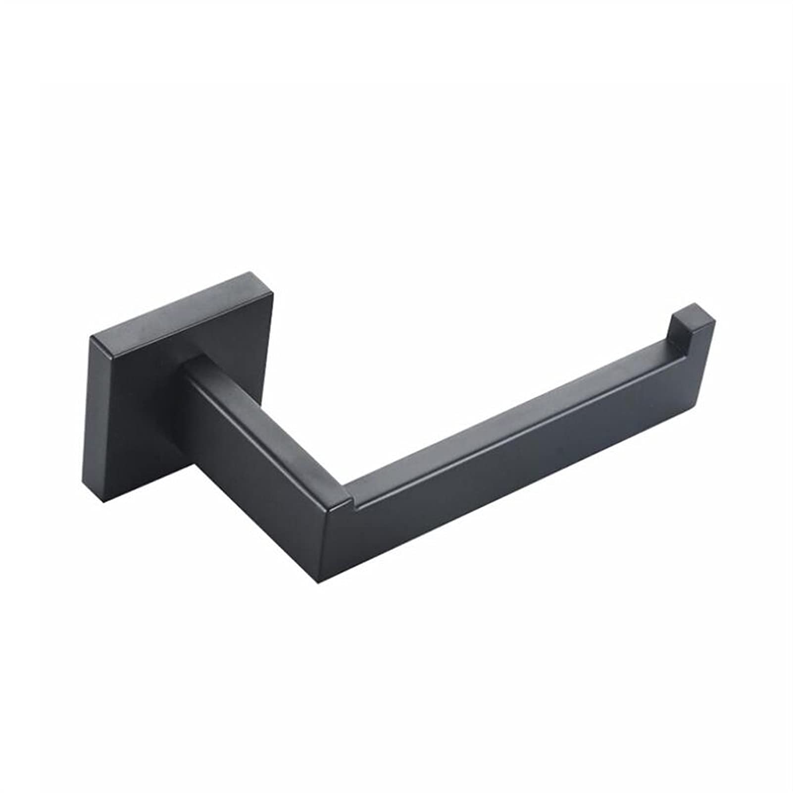 Poignée de douche inox noir et ensemble accessoires de toilette design pour salle de bain sénior