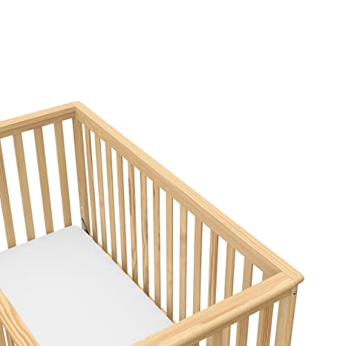 Storkcraft 04520-035 Hillcrest 4-In-1 Convertible Crib (Natural) - Converts To Daybed, Toddler Bed, And Full-Size Bed thumb #2