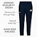 adidas Boys' Big Tapered Trainer Pant, Black, X-Large