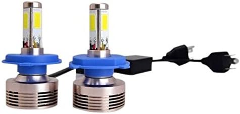 XSPEED H4 X8 Series 9600 Lumens Extremely Bright LED Headlight Bulbs Conversion Kit Xenon White 6000K