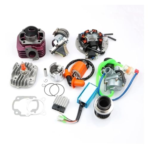 Cilindro de 47mm y carburador para revivir y potenciar motores de dos tiempos JOG50