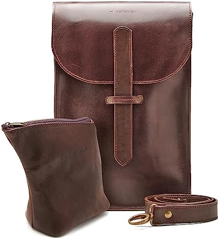 BALIBETOV Bolsa Matera de couro argentino autêntica com bolsa Yer...