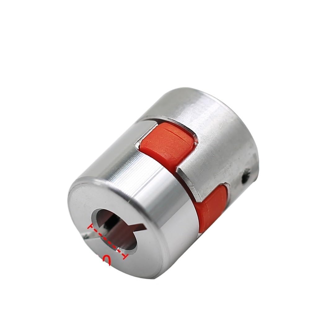 Bgzhtmg 5X6 Cloweit D20l25 Spider Flexible Motor Coupler Aluminium Flexible Jaw Coupling 5X8mm 3Mm 4Mm 5Mm 6Mm 6.35Mm 7Mm 10Mm(5X6)