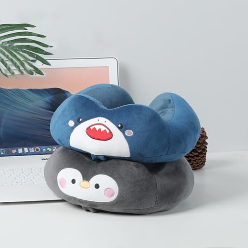 Almohada de viaje de algodón estándar con diseño de dibujos miniatura 5