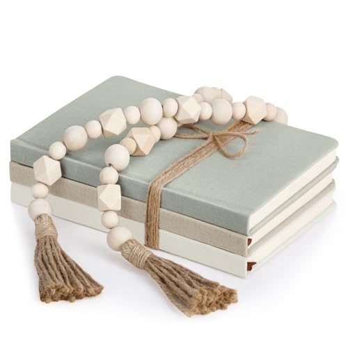 Feifeiya 3 Pieces Faux Decorative Books Set for Home Decor,Light Green