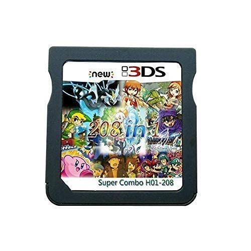 NDS 208 in 1 Game Cartridge, DS Game Pack Card Compilations