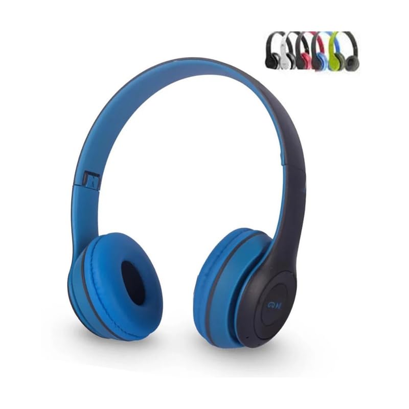 Image of P47 Wireless iC-08 Headphone with Mic & SD Card Slot Bluetooth Headset