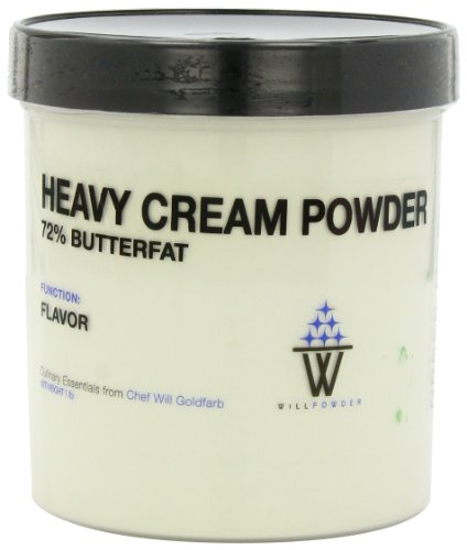 WillPowder HEAVY CREAM POWDER, Flavor Agent, Molecular Gastronomy and Modernist Cuisine, 1 LB by weight