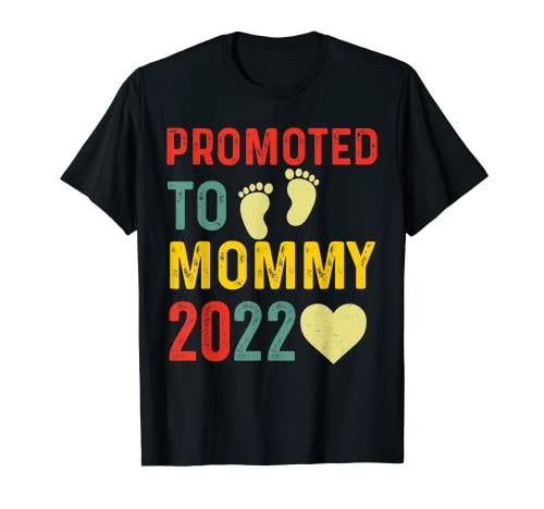 Promoted To Mommy 2022 New Pregnancy Announcement Mother Maglietta
