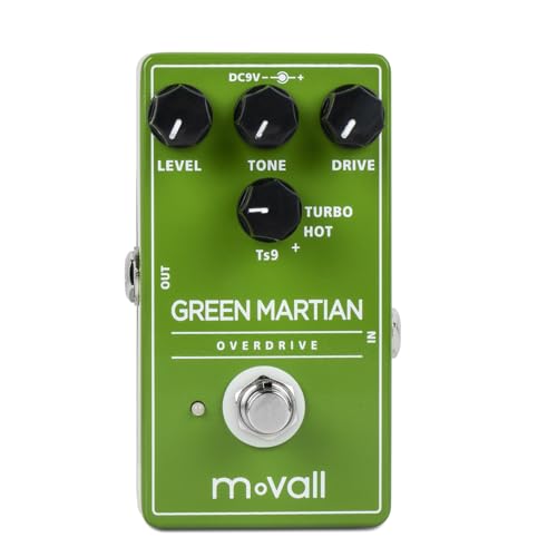 MOVALL MP105 Pédale d'effet pour guitare avec saturation analogique dynamique et True Bypass