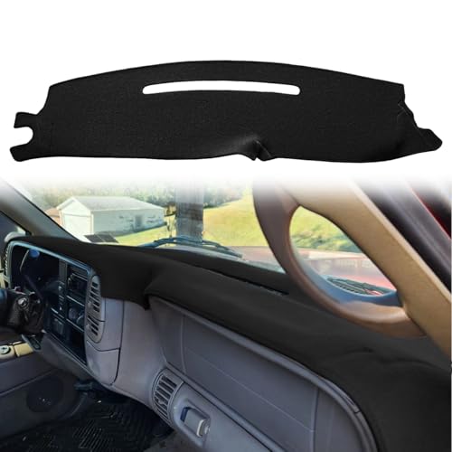 Dash Cover Custom Fit for 1997-2000 Chevy Chevrolet Silverado/GMC Sierra C1500 C2500 C3500 K1500 K2500 K3500