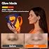 INIA Glow 4D Wireless Red Light Therapy Mask for face Dual NIR, 320 LEDs, 4 Modes, Under-Eye Cooling, Cordless & Rechargeable LED Face Mask for Home & Travel, Skincare Gifts for Women Mom Wife, Blue