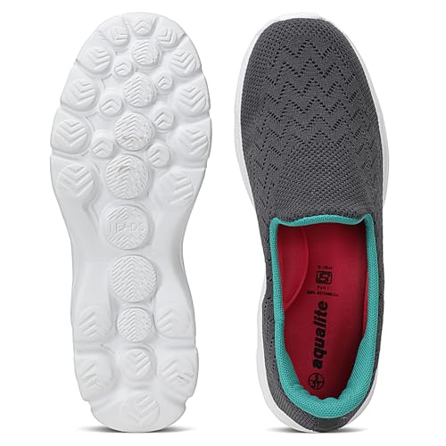 Image of Aqualite SKR-131 Premium Lightweight Casual Shoes with Comfort Cushion & Slip-On Dailywear Shoes for Women