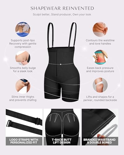 SHAPELLX Shapewear for Women Tummy Control Faja Body Shaper Butt Lifting Plus Size Shapewear Colombianas Moldeadoras2