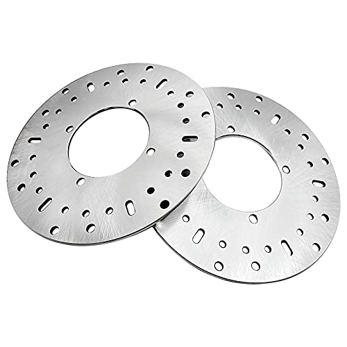 M Mati 2 Pcs Front Brake Disc Rotor For Polaris Sportsman Ranger Magnum Ace Atp Trail Blazer Boss 325 330 400 425 500 570 700 800 5244314 #TOP6