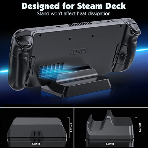 image for Kytok Stand for Steam Deck with 90 Degree Angle Adapters, Base Stand w