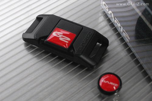 Gariz Plastic XA-SP1(R) Digital DSLR Camera Hot Shoe and Soft Button for Coolpix Cybershot Canon Nikon DSLR, Red