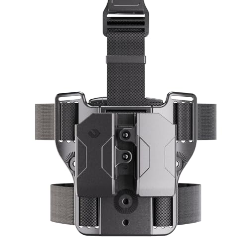 Orpaz 9mm/.40 Magazine Pouch Magazine Holder 9mm Double Stack Mag Holsters (Double Mag, Drop-Leg)
