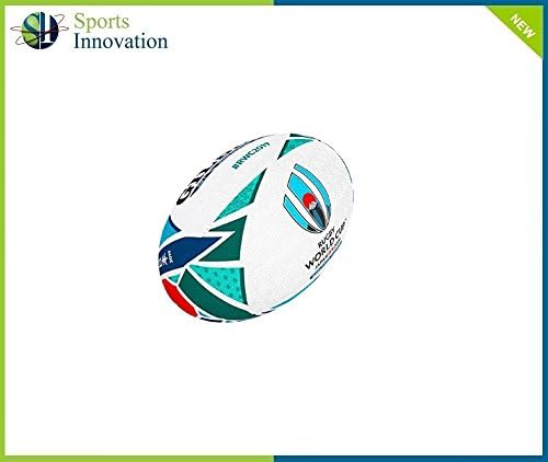 Sports Innovations LTD Gilbert Replia Rugby World Cup Rugby Ball - RWC 2019 Size 5 - Japan