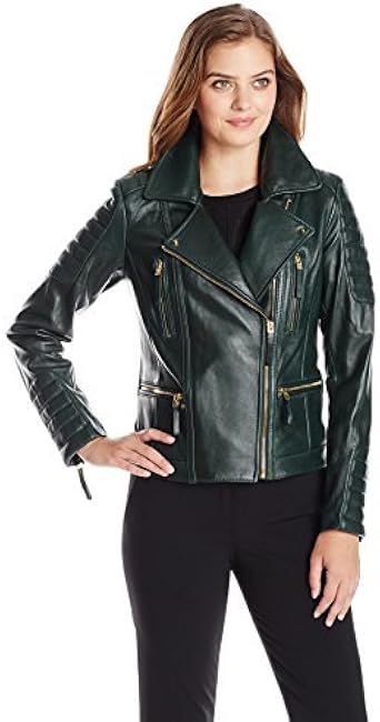 vince green leather jacket