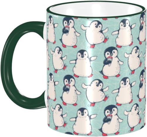 ���킢�� �y���M�� (5) �A�j�� �}�O�J�b�v �ϔM �ϗ� �d�q�����W�Ή� ��e�� 330ml �R�[�q�[�J�b�v ���� �Z���~�b�N �l�C ���H�J�b�v ������� �a���� �v���[���g Dark Green j6