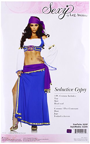Preisvergleich Produktbild Leg Avenue Seductive Gypsy Kostüm, 1 Stück