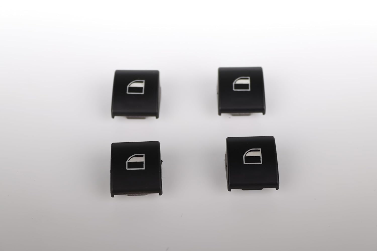 SUZWELT 4 Pieces Window Opening Button Cover Compatible with BMW 3 Series E46 61316902175 (12822)