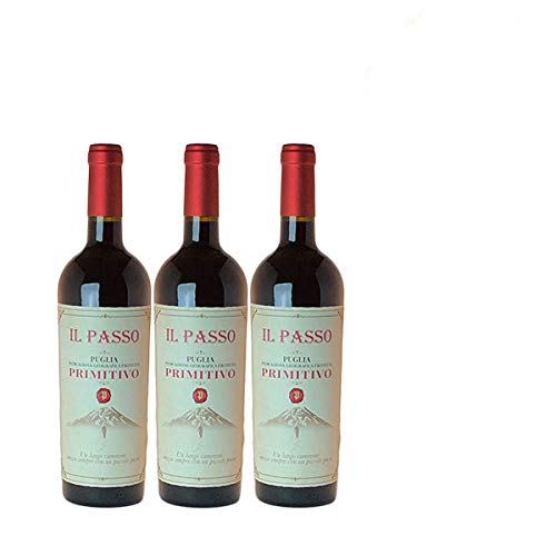 Rotwein Italien Primitivo Il Passo Puglia trocken (3x0,75L) Cover