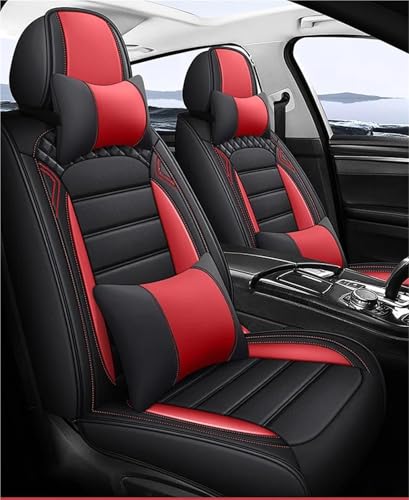 Housse de siège en cuir pour Chrysler 300c confort premium rouge