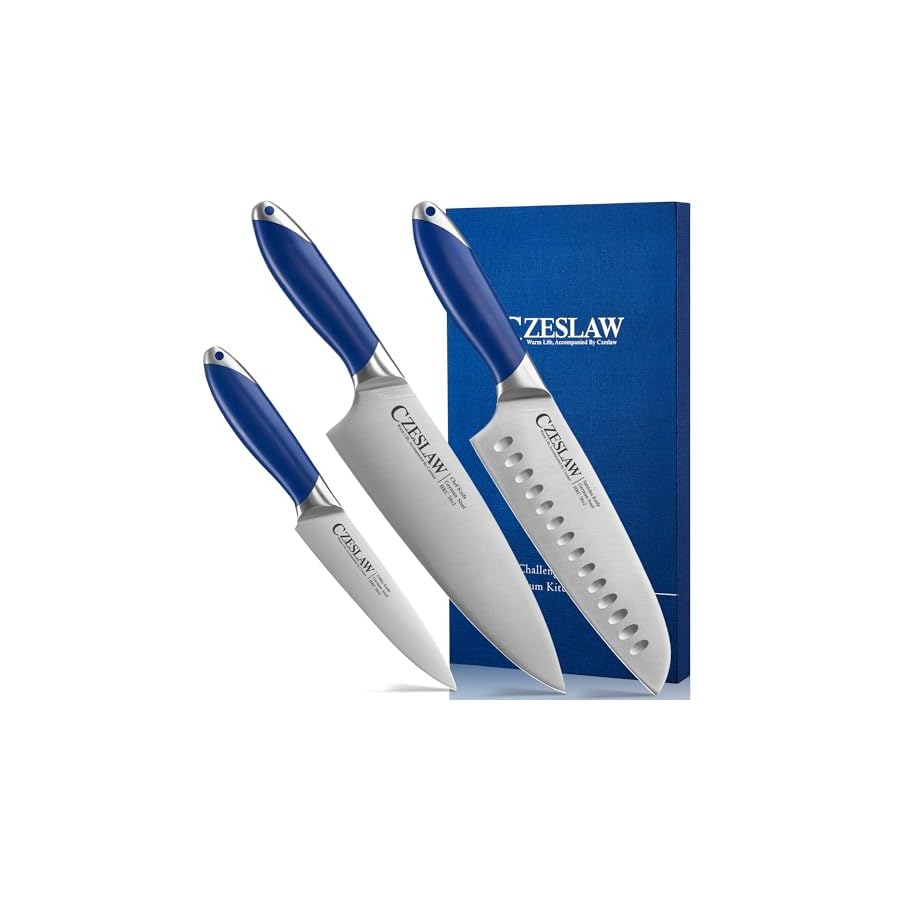 knife-set-kitchen-knife-set-Chef-Knife-set-3-Piece-Razor-Sharp-Professional-Japanese-knife-set-Forged-from-High-Carbon-German-SteelFull-Tang-Prussia-Blue-Handlecooking-gifts-cooks Czeslaw knife set, kitchen knife set - Chef Knife set 3 Piece, Razor Sharp Professional Japanese knife set, Forged from High Carbon German Steel,Full Tang Prussia Blue Handle,cooking gifts cooks