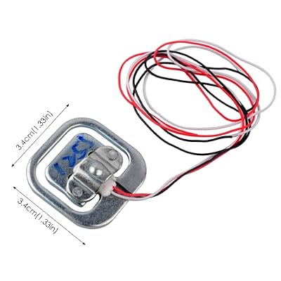 4pcs 50kg Load Cell Weight Sensor Gauge Human Body Digital Scale Half Bridge Strain + HX711 AD Amplifier Module for Arduino DIY Kit