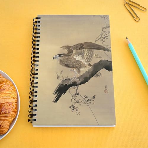 CafePress Hawk Spiral Bound Journal Notebook, Personal Diary, Dot Grid - Thumbnail 2