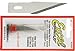 Excel Blades #2 Hobby Knife Blades - American Made Straight Edge Replacement Blades - 5 Pack