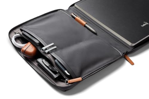 Bellroy Tokyo Folio 12.9 (iPad- und Dokumentenhalter, Arbeitsfolio, Notebook-Hülle) - StormGray
