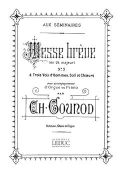 Messe Breve No. 5, C Major: For Voice and Organ