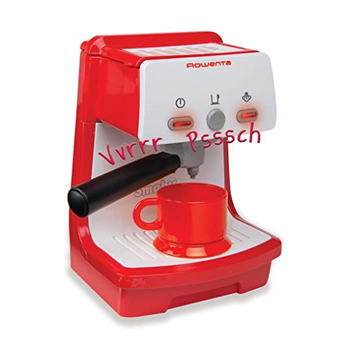 Smoby - Rowenta Espresso - Machine à Café pour Enfant - Jouet d'Imitation - Fonction Sons et Lumières - 310546