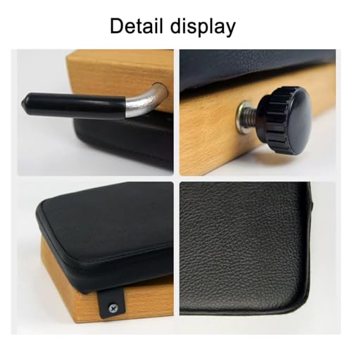 Tablero de ajuste quiropráctico, tablero de descenso para extremidades, fuerza de compresión ajustable, altura de descenso: 8 cm, alivia el dolor en hombro, codo, rodilla, tobillo y muñeca miniatura 5