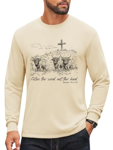 Antidaa Follow The Word Not The Herd Sweatshirt Unisex Christian Hoodie Jesus Bible Verse God Faith Graphic Pullover Top4