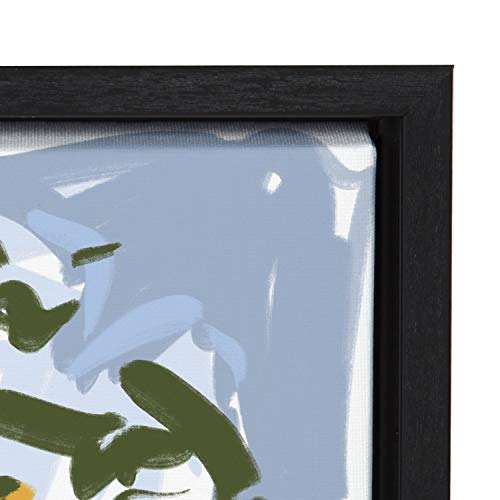 Kate And Laurel Sylvie When In Rome Framed Canvas Wall Art By Maggie Stephenson, 18X24 Black #TOP4