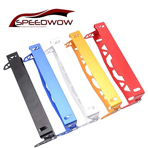 Auto License Plate Frame Aluminum Rotating Number Plate Adjustable