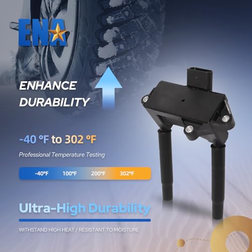 ENA Ignition Coil Pack UF810 Compatible with 2015 2016 2017 2018 2019 2020 2021 2022 2023 MercedesBenz G63 C63 E63 GLC63 S560 S580 S63 GLS63 GLE63 AMG S G550 4x4 AMG GT C 4.0T V8 1779060500 Set of 4 by ENA - Image 3