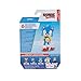 Sonic The Hedgehog 2.5 Inch Articulated Action Figures from Wave #21 3-Pack - Includes Sonic, Tails, and Fang - Each Figure Has 5 Points of Articulation