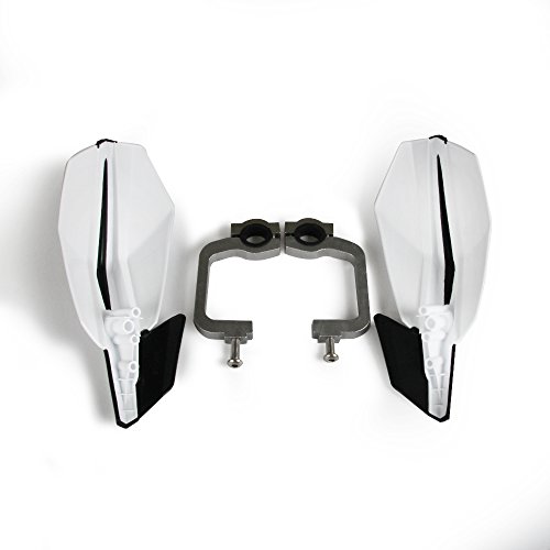 22Mm 28Mm Motorcycle Handguard Hand Guard Fit Pit Dirt Bike Motocross Enduro Supermoto Racing Atv Quad Crf Yzf Kxf Rmz Klx Drz (White) #TOP5