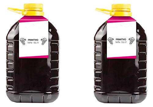 Vino Primitivo Campania 5L x 2
