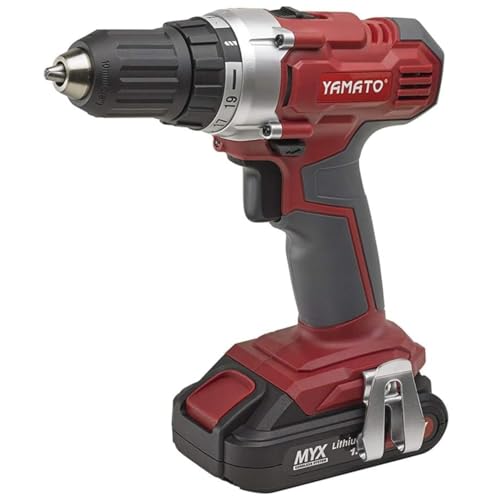 Taladro Atornillador 20V con Batería de Litio 1,5Ah, 2 Velocidades, Maletín y Accesorios – Portabrocas 10mm, 30Nm, Luz LED, Carga Rápida