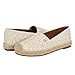 Calvin Klein Women's Popular Flat, Off White 150, 5